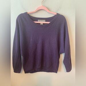 Ply Cashmere purple cashmere sweater size S
